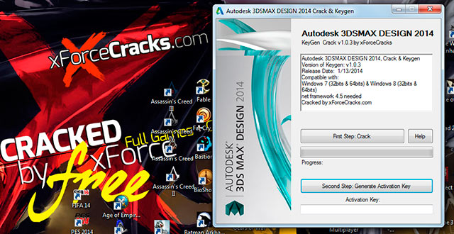 Autodesk 3DSMax 2017 (64Bit) - Full With Crack Keygen