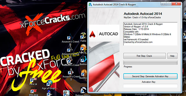 Xforce Keygen Autocad 2014 64 Bit Free Download Windows 10