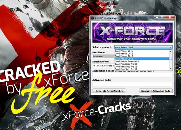 Corel Products Keygen Xforce Free Download