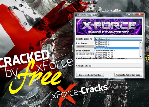 Corel Painter 2018 xforce Keygen and Crack [Win 10-8.1-7 ...